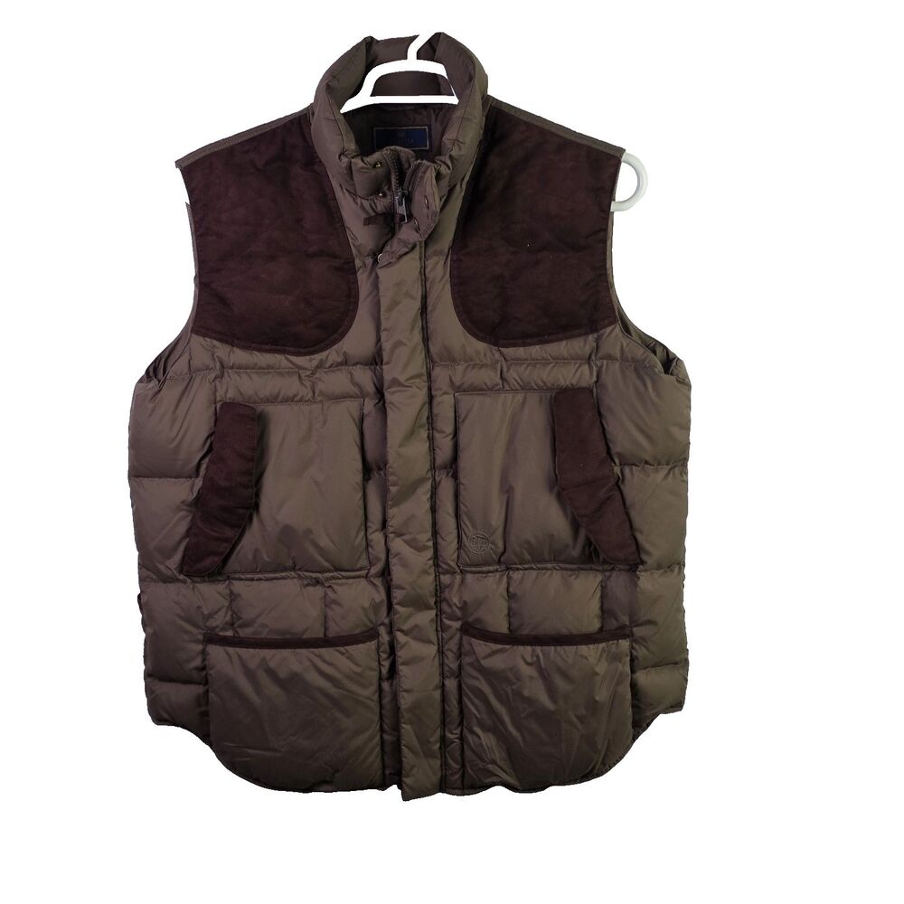 Beretta Mens XL Brown Shooting Clay Skeet Field Vest